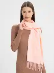 Молочный палантин унисекс
