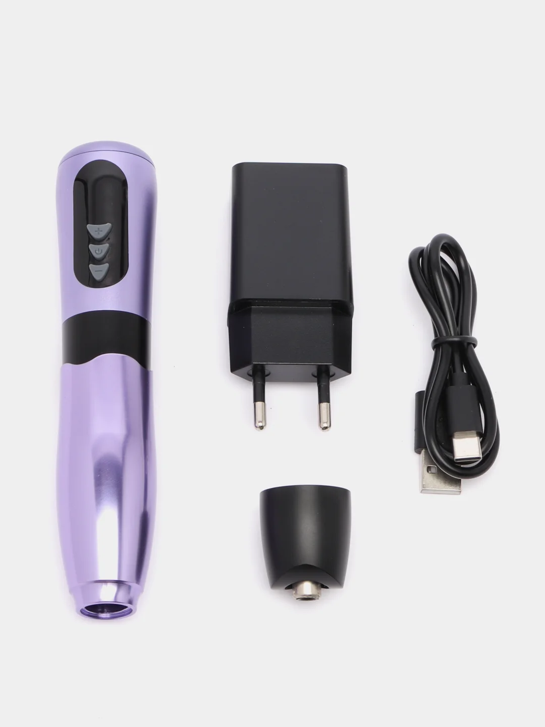 Фиолетовый беспроводная машинка для татуажа и тату Bronc Seraphic Wireless Pen For PMU & Tattoo