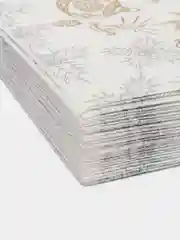 Золотой салфетки бумажные 33 х 33, новогодние, 3-х слойные, 20 штук