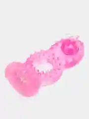 Эрекционное кольцо, с вибрацией и стимуляцией клитора, 18+