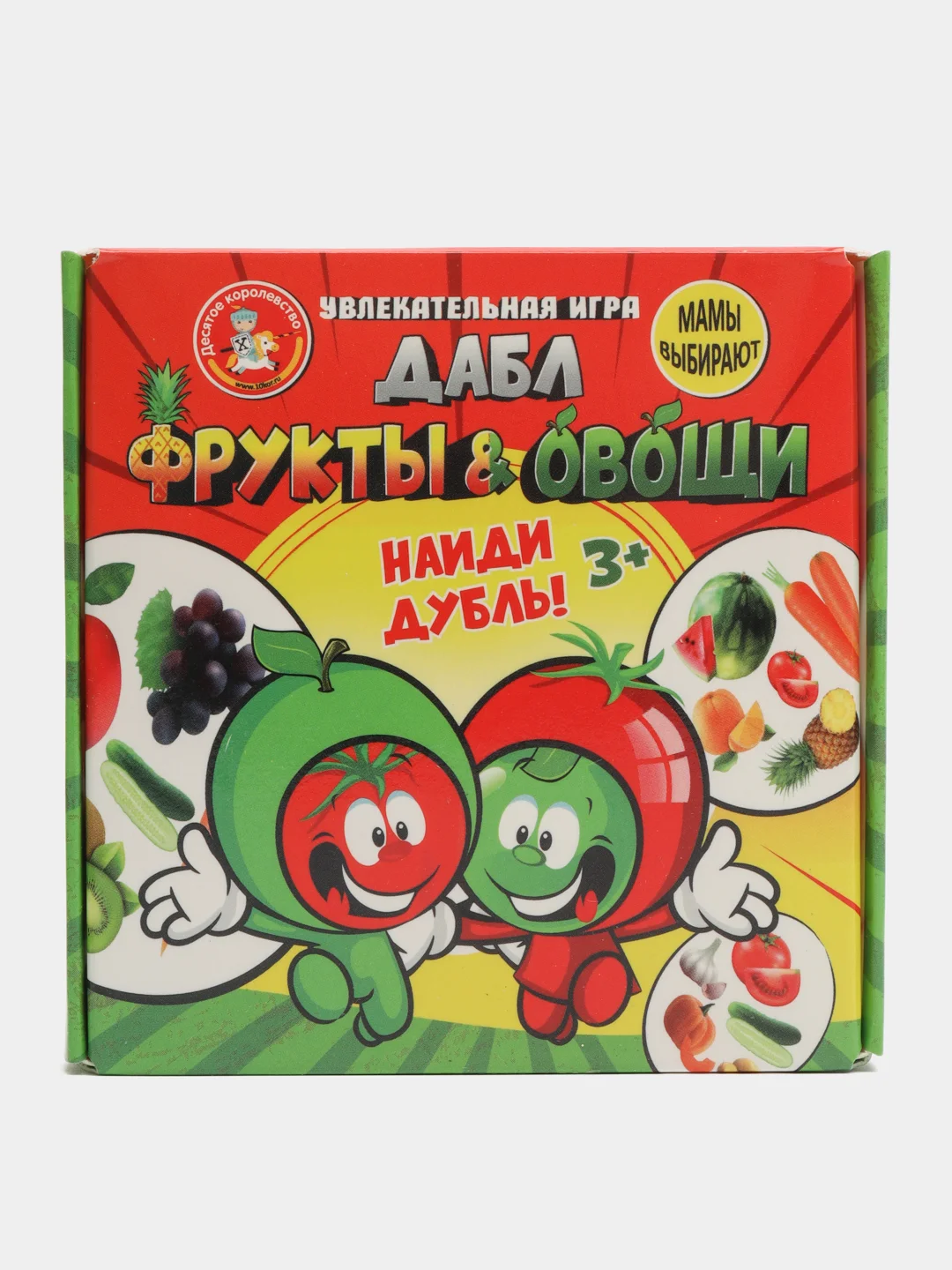 Красный детская игра "Дабл" Дубль, настольная игра на развитие реакции и внимательности