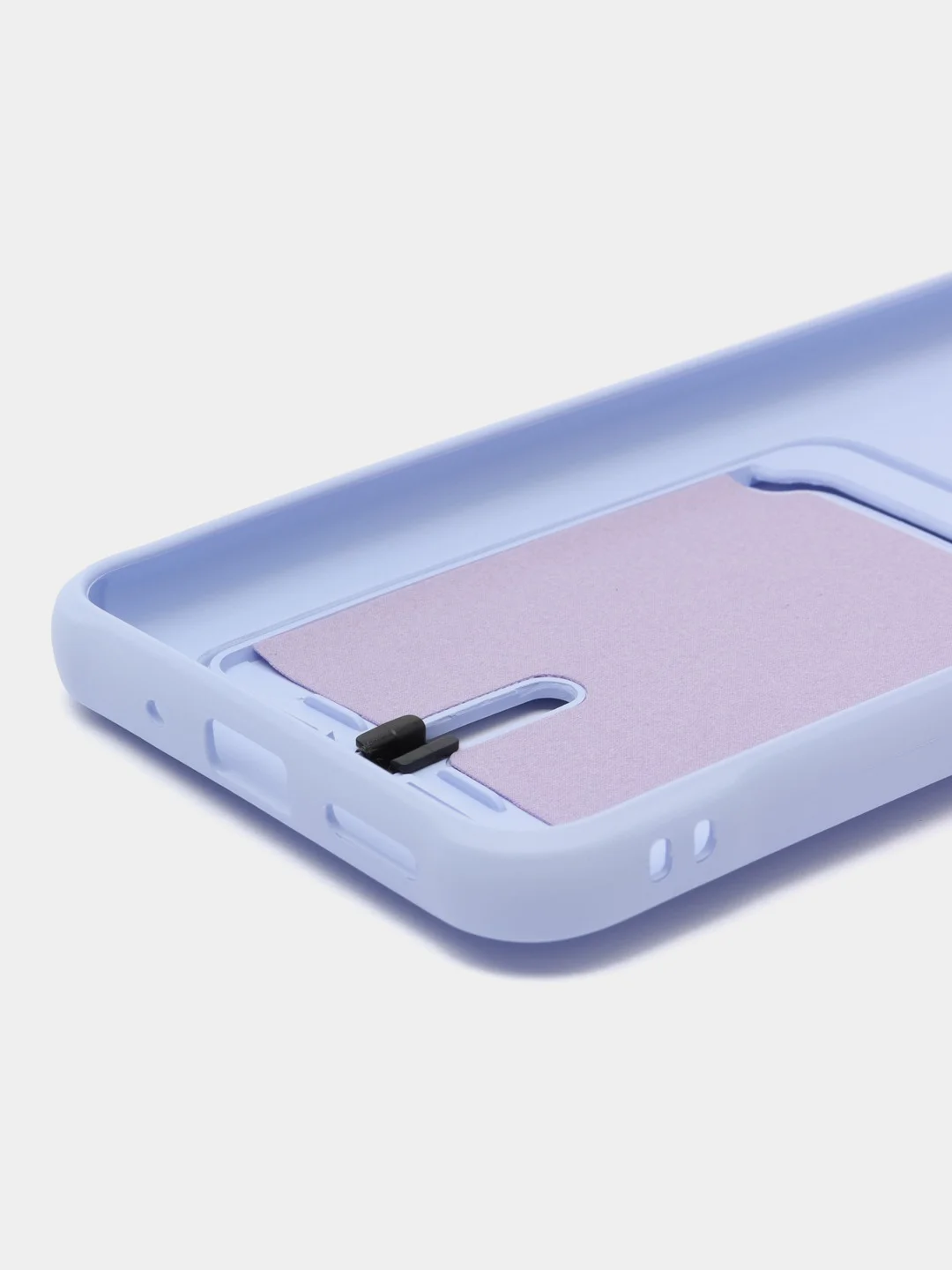 Лавандовый чехол Xiaomi Redmi 9C / 9C NFC / 10A (Сяоми Редми 9С, 10А) с карманом для карт