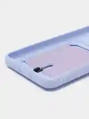 Лавандовый чехол Xiaomi Redmi 9C / 9C NFC / 10A (Сяоми Редми 9С, 10А) с карманом для карт