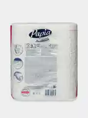 Бумажные полотенца PAPIA MAXI, 3 слоя, 2 рулона