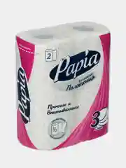 Бумажные полотенца PAPIA MAXI, 3 слоя, 2 рулона