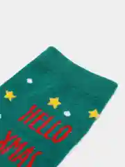 Носки новогодние / Набор носков / Подарок на новый год / Носки с новогодним принтом
