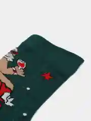 Индиго новогодние носки в коробке
