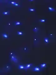 Синий новогодняя светодиодная LED гирлянда Занавес-Штора, 1,5x1,5 , 2x2 , 3x2 , 3х3