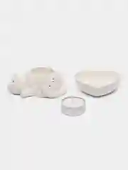 Подставка подсвечник, 2 шт  "Котенок" и "Сердце"