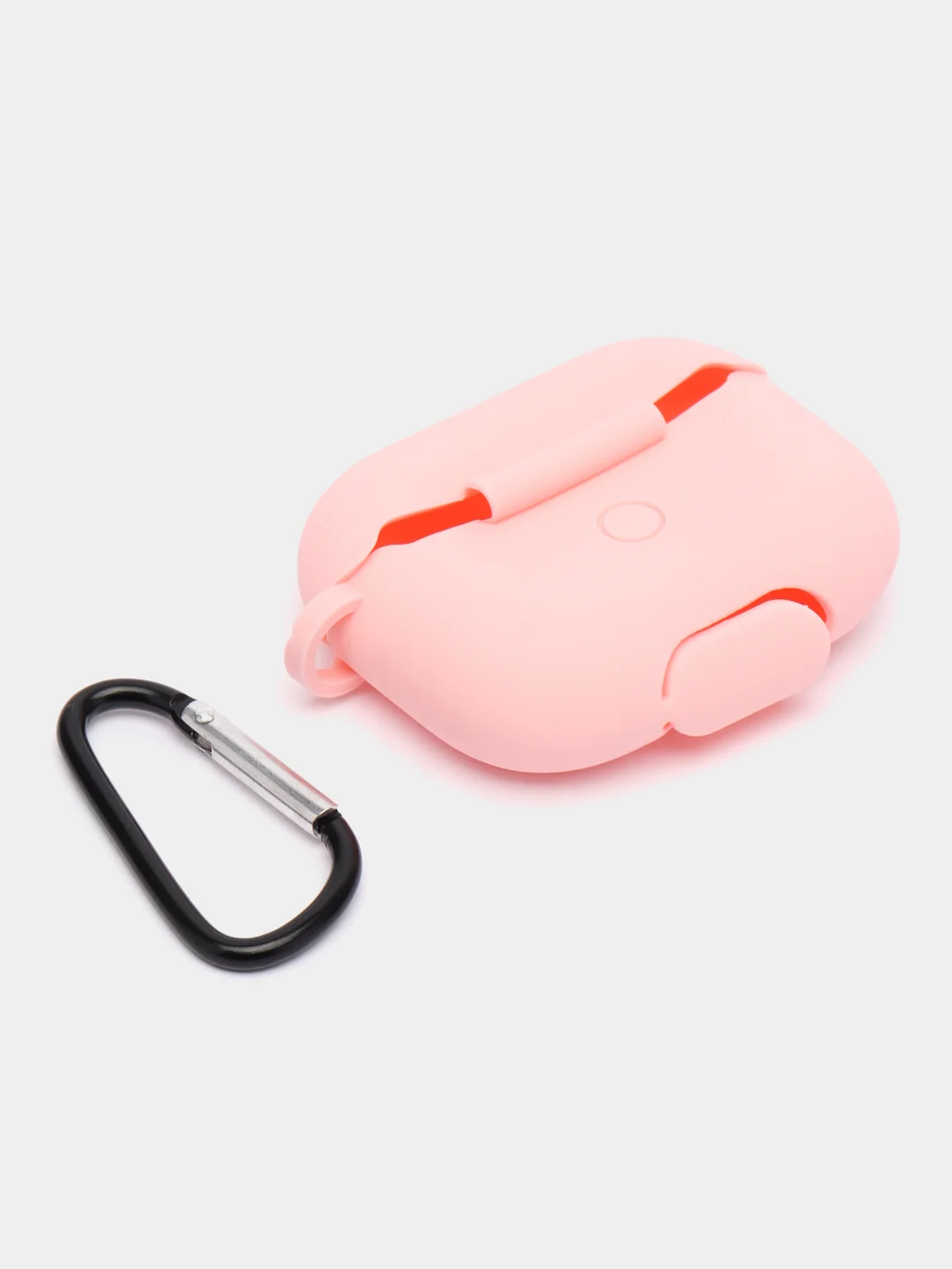 Конфетный чехол для наушников Apple Airpods Pro, с карабином, силиконовый