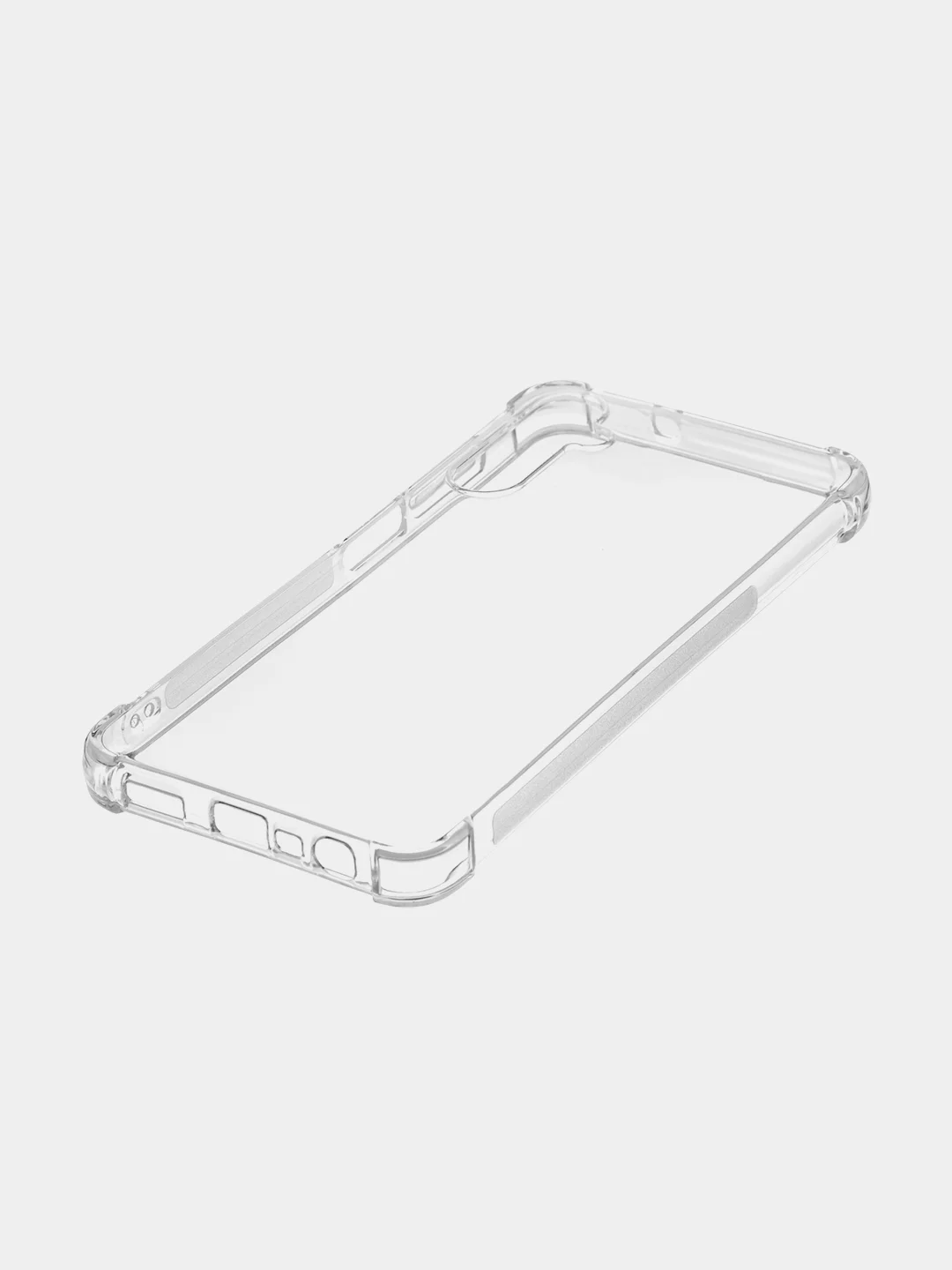 Прозрачный противоударный чехол для Samsung Galaxy A15 силиконовый ROSCO прозрачный, усиленные углы