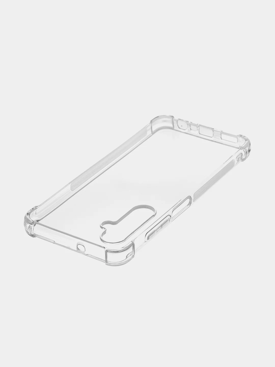 Прозрачный противоударный чехол для Samsung Galaxy A15 силиконовый ROSCO прозрачный, усиленные углы