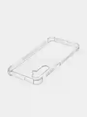 Прозрачный противоударный чехол для Samsung Galaxy A15 силиконовый ROSCO прозрачный, усиленные углы