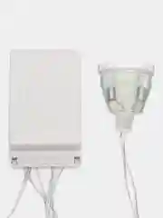 Белый новогодняя светодиодная LED гирлянда штора 1,8*1,8 м, 4 цвета