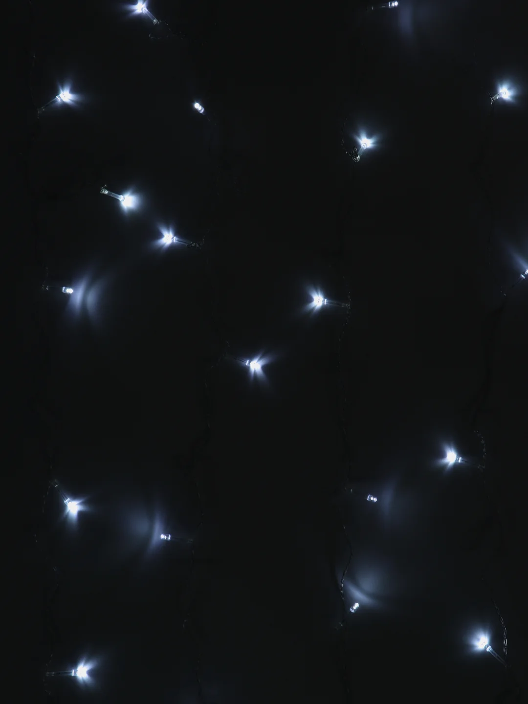 Белый новогодняя светодиодная LED гирлянда штора 1,8*1,8 м, 4 цвета