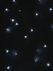 Белый новогодняя светодиодная LED гирлянда штора 1,8*1,8 м, 4 цвета