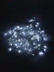 Белый новогодняя светодиодная LED гирлянда штора 1,8*1,8 м, 4 цвета