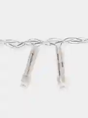 Белый новогодняя светодиодная LED гирлянда штора 1,8*1,8 м, 4 цвета