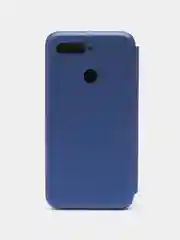 Синий чехол-книжка для Huawei Y 7 2018, Y 7 Prime 2018, Nova 2 Lite, Y 7 Pro 2018, Honor 7 C Pro
