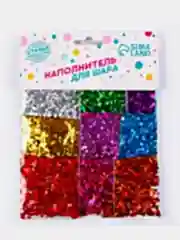 Наполнитель для шара "Шестиугольник", разные цвета