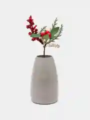 Красный новогодние декоративные веточки, ягоды, блестящие веточки, для декора