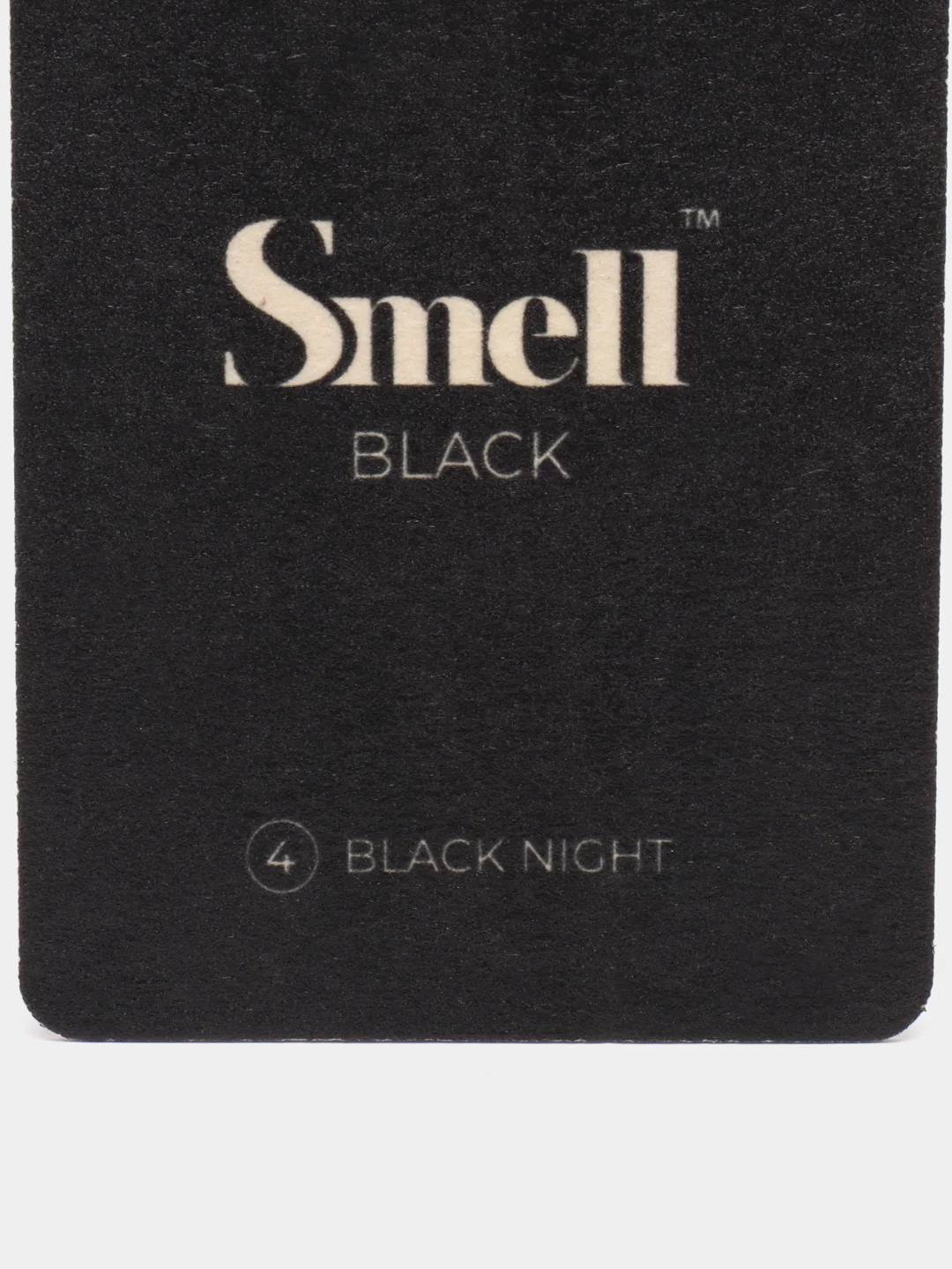 Ароматизатор для автомобиля и дома картонный Smell Black Night (черная ночь)