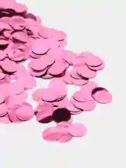 Прозрачный конфетти круглой формы металик