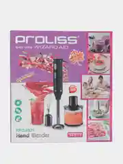 Черный блендер погружной KEV PROLISS PRO-2905, 4 в 1