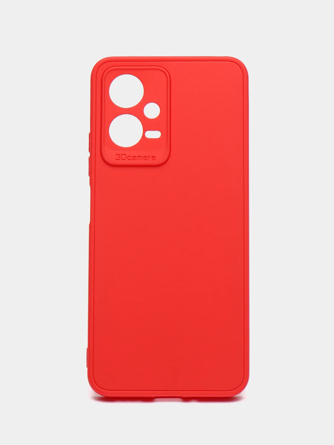 Красный чехол накладка для Xiaomi Note 12 4G, Note 12 5G, Poco X5 5G, Note 12 Pro 5G, цветная