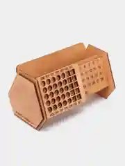 Вечный настольный календарь деревянный "Дуб" WoodenKing