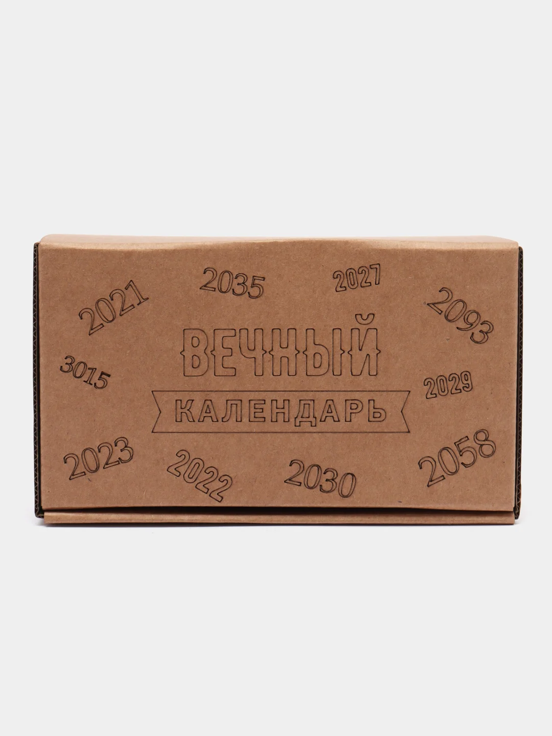 Вечный настольный календарь деревянный "Дуб" WoodenKing