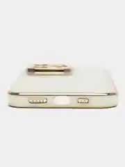 Белый чехол c защитой камеры для iPhone 12, 12 Pro, 12 Pro Max, 13 Pro, 13 Pro Max, Brauffen