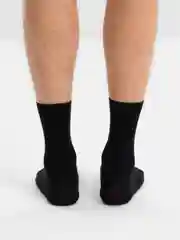 Черный носки мужские гладкие черные