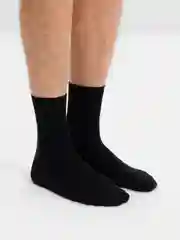 Черный носки мужские гладкие черные