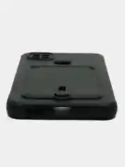 Зеленый чехол Xiaomi Redmi 9C / 9C NFC / 10A (Сяоми Редми 9С, 10А) с карманом для карт
