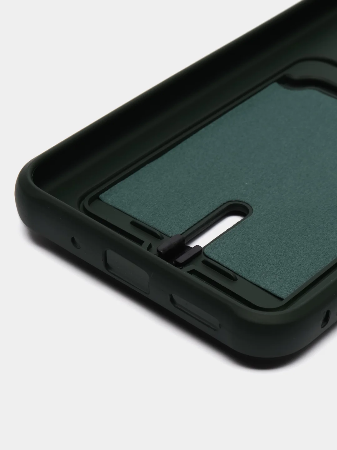 Зеленый чехол Xiaomi Redmi 9C / 9C NFC / 10A (Сяоми Редми 9С, 10А) с карманом для карт