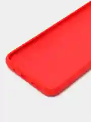 Красный чехол для Xiaomi Poco M3 с текстилем внутри, Поко М3