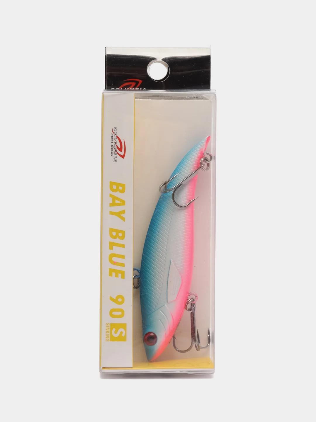 Голубой раттлин виб Columbia Bay Blue 90S, 90 мм, 19 г