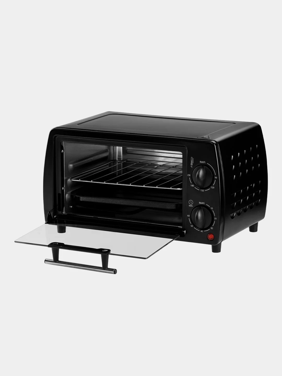 Белый мини-печь Galaxy LINE GL2626, 10л, 1000 Вт