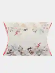 Красный коробка подарочная, новогодняя, 11 х 8 х 2 см