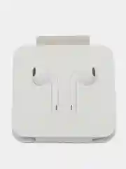 Белый наушники проводные с микрофоном для iPhone 15 (Plus, Pro Max) и выше, для Android