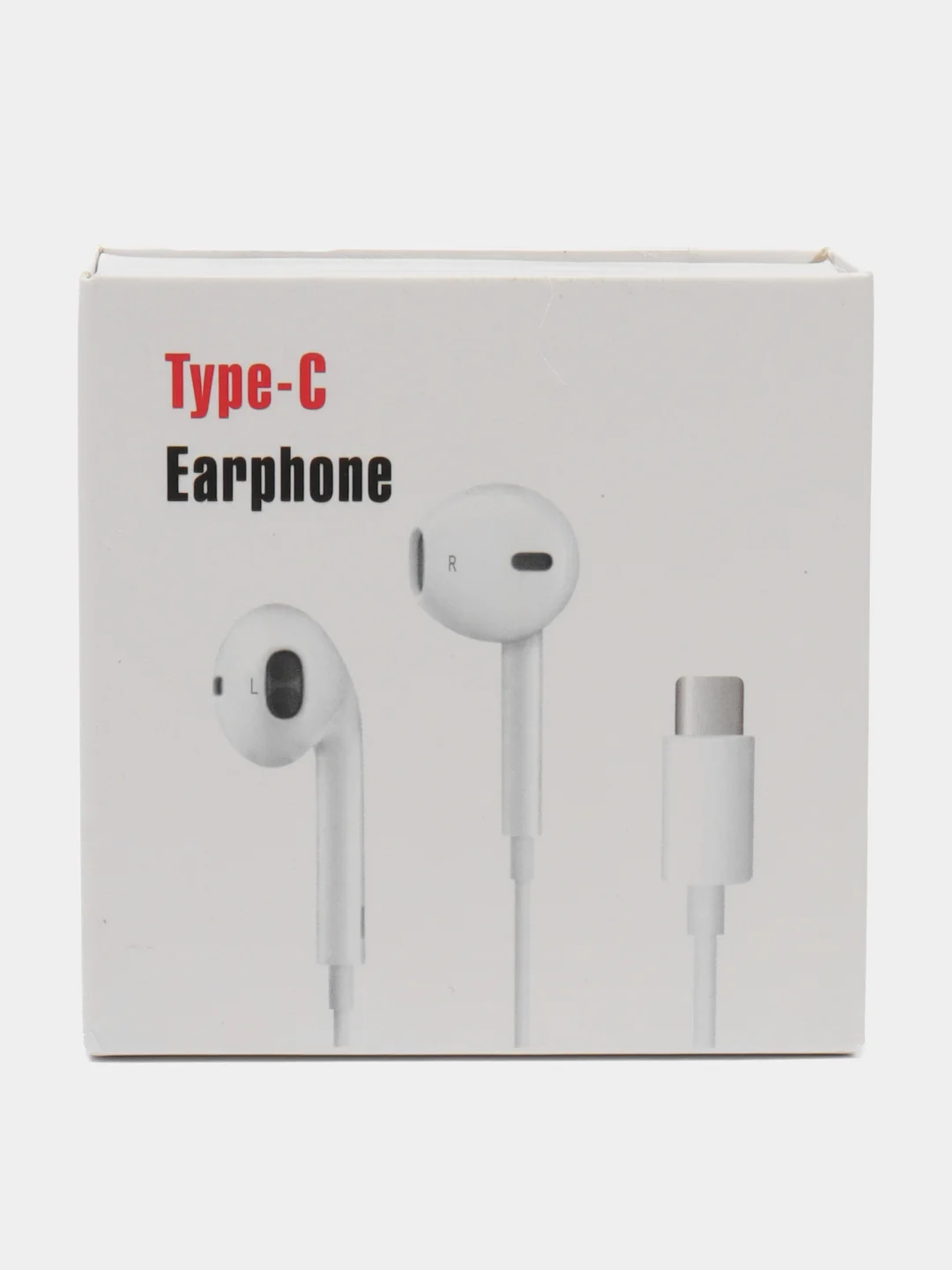 Белый наушники проводные Type-C с микрофоном для iPhone 15 Plus/Pro/ProMax и выше, для Android
