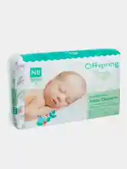 Подгузники Offspring, расцветка "Арбузы", NB, 2-4 кг, 56 штук