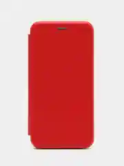 Красный чехол-книжка для Samsung Galaxy A7 2018 (Самсунг Галакси А7 2018)