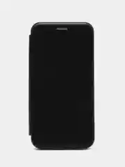 Черный чехол-книжка для Samsung Galaxy A7 2018 (Самсунг Галакси А7 2018)