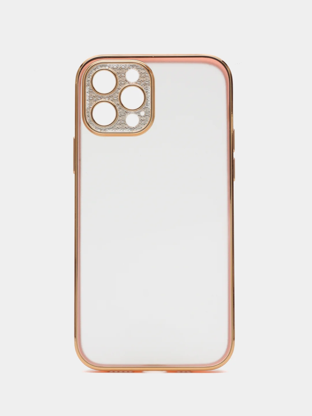 Розовый чехол c защитой камеры для iPhone 12, 12 Pro, 12 Pro Max, 13 Pro, 13 Pro Max, Brauffen