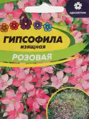 Гипсофила Изящная Розовая, семена, цветы
