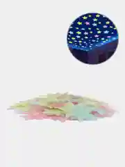 Разноцветный светящиеся наклейки, фосфорные декоративные наклейки