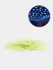 Желтый светящиеся наклейки, фосфорные декоративные наклейки