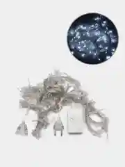 Белый новогодняя светодиодная LED гирлянда штора 1,8*1,8 м, 4 цвета